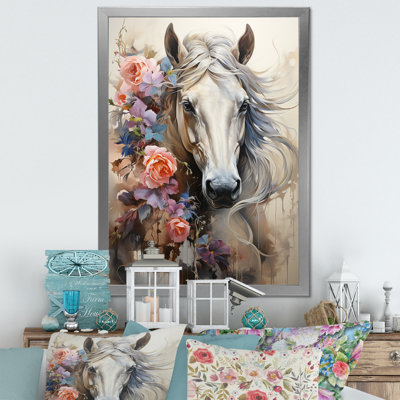 Graffiti Urban Trot majestueux cheval I