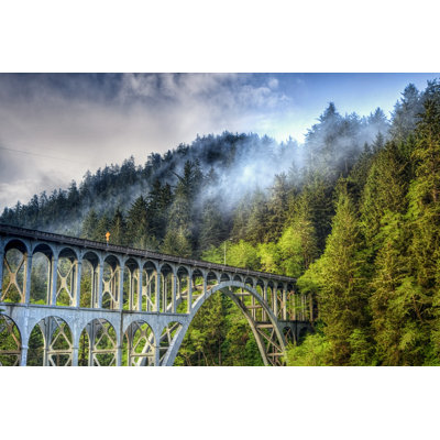 Cape Creek Bridge - Wrapped Canvas Print
