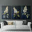 Floral Study Series LV - Ensemble de toiles tendues avec châssis Premium - Prêt à être accroché-1087208811