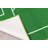 Furnish My Place 685 Solid Soccer Rug for Play Area | All Star Soccer Field Ground | Kids Playroom | Contemporary Design | Accent Rug Kindergarten | Green-532524019