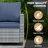  5-Piese Outdoor Conversation Sets With Cushion-99411995
