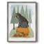 «Raccoon On Pumpkin», reproduction encadrée - bois massif-186379274