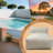Ivory Outdoor Chaise Lounge-1766611078
