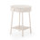 Van Nightstand - Matte Alabaster