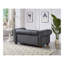 Causeuse de canapé classique en similicuir Chesterfield