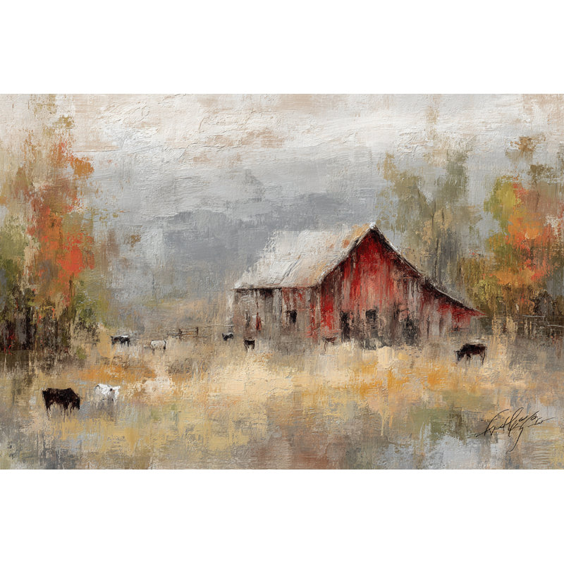 Art mural sur toile Misty, 30"H x 40"W x 1.5"D