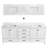 Freestanding Vanity Top With Double Basin-804335619