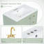 Meuble-lavabo simple 30 po avec plateau en céramique Daisy-811195081