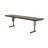 Rectangle Height Adjustable Modular Training Table-55809070-55809076