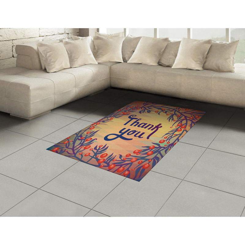 Nature High Density Long Fiber Poly Threads Decorative Area Rug Carpet, Rectangle 4' x 5'8"