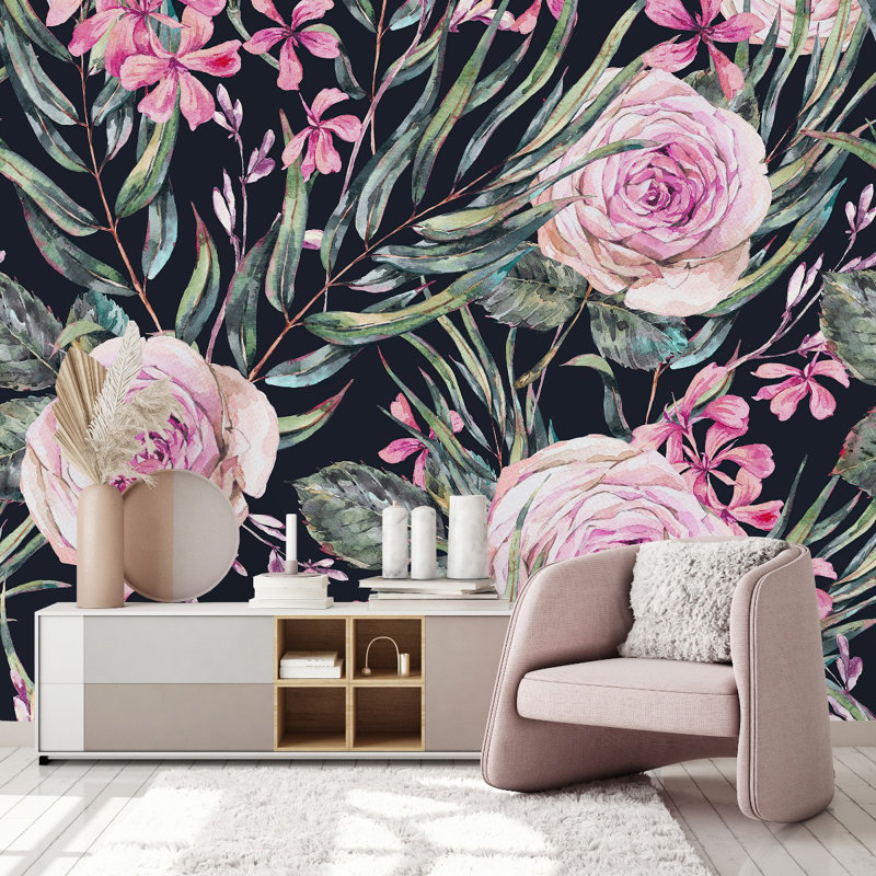 Wall Mural, 10.42' W x 10.42' L
