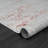 Eloise Damask Performance Ivory/Pink Area Rug-80379051