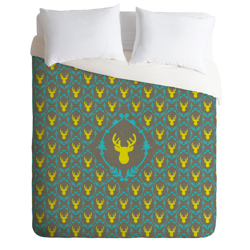 Ensemble de housse de couette Oh Deer, Housse de couette pour très grand lit et 2 très 