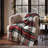 EverGrace Holiday Plaid Brushed Throw Blanket-137798825-137798820