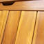 Portside Solid Wood Outdoor Deck Storage Box with Large Storage Capacity