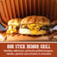 Gotham Steel Electric Folding Sandwich Hamburger Non-stick Ti Cerama Grill