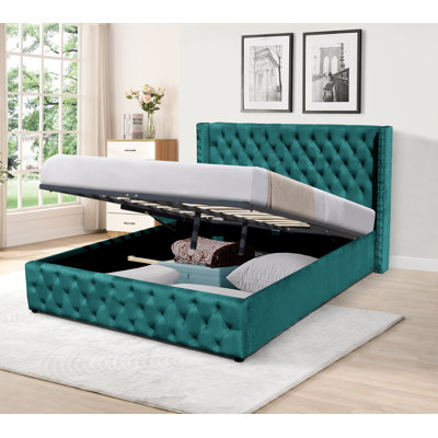Branigans Upholstered Ottoman Storage Bed