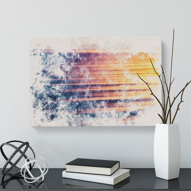 Calming Ocean - Wrapped Canvas Print, 50cm H x 76cm W x 3cm D