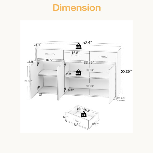 Dimensions du produit