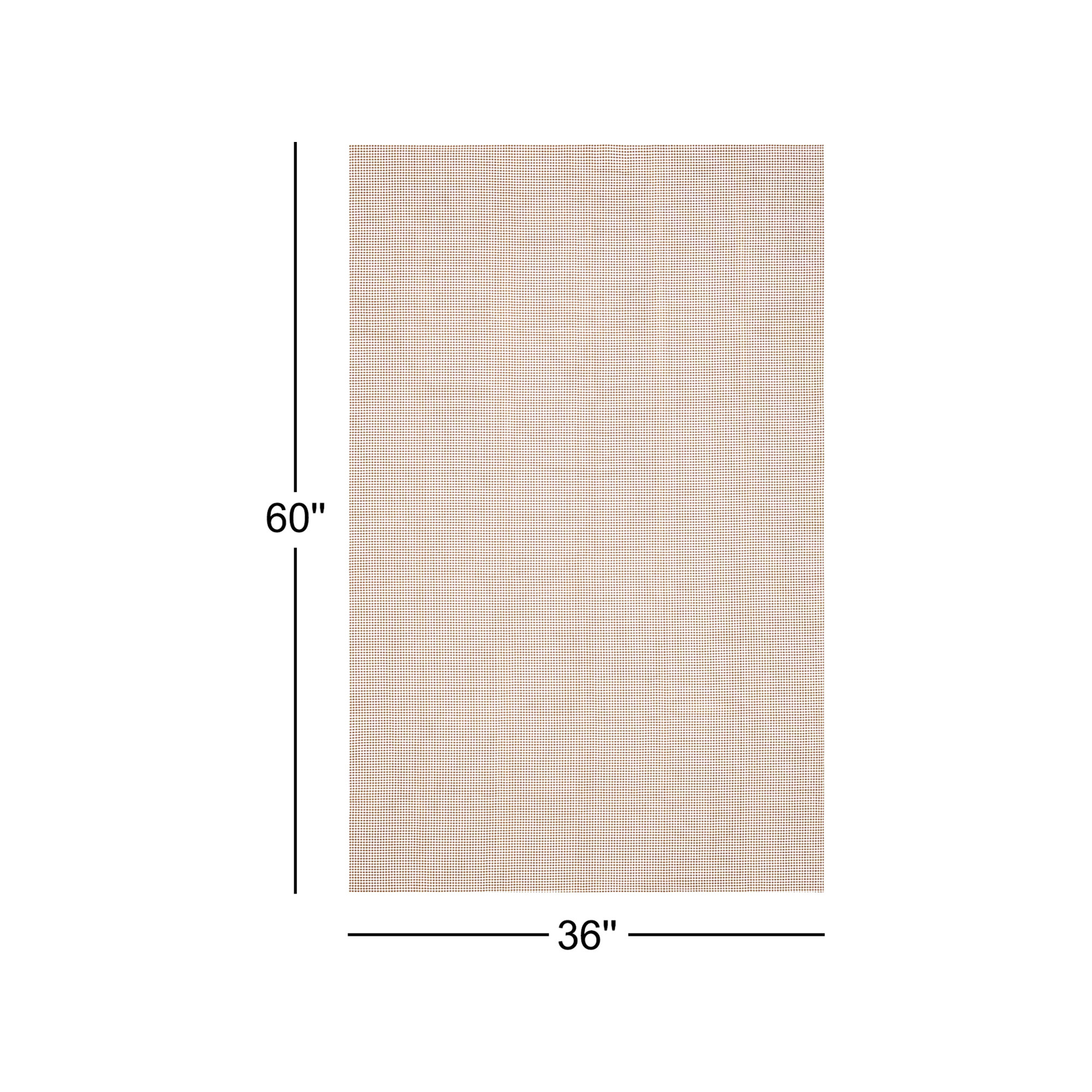 Abarca All-Weather Non-Slip Rug Pad, Rectangle 3' x 5'