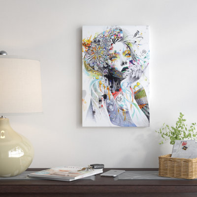 « circulation », impression sur toile tendue