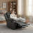 Sleeper Chair,Convertible Sleeper Sofa Chair,Pull Out Sleeper Chair With Adjustable Backrest,Multi-Functiona Lounge Chair For Living Room(Gray)
