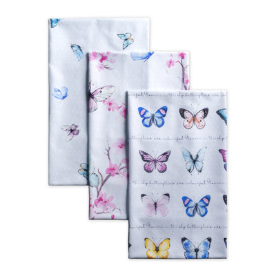 Ensemble de 3 serviettes à thé Blossom