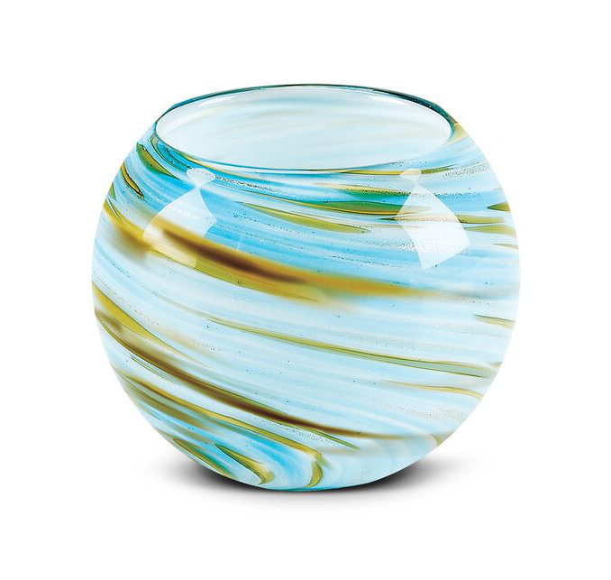 Petit porte-votive en verre Modern Galaxy
