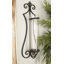 Applique murale noire en métal pour l'intérieur et l'extérieur-1855517672