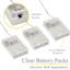 Set Of 3 Light-Up Christmas Gift Boxes With 50 Warm White LED Lights Battery-Powered Xmas Decor White Flash Cloth With Gold Ribbon