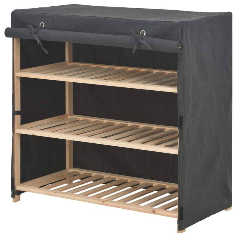 6 Pair Shoe Rack