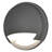 Avante - LED Outdoor Wall Light - Opal Glass Shade-25242803