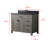 Ajiya 42" Single Bathroom Vanity Set-24521835-24521833