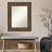 Krysten Closed Corner Frame Flat Wall Mirror