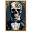 «Golden Navy Skull», reproduction d'art sur toile par Notoriart-105317234-112247412