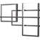 5 - Light Dimmable LED Kitchen Island Geometric Chandelier