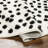 Harrisonburg Shag Cream/Black Area Rug-985915507