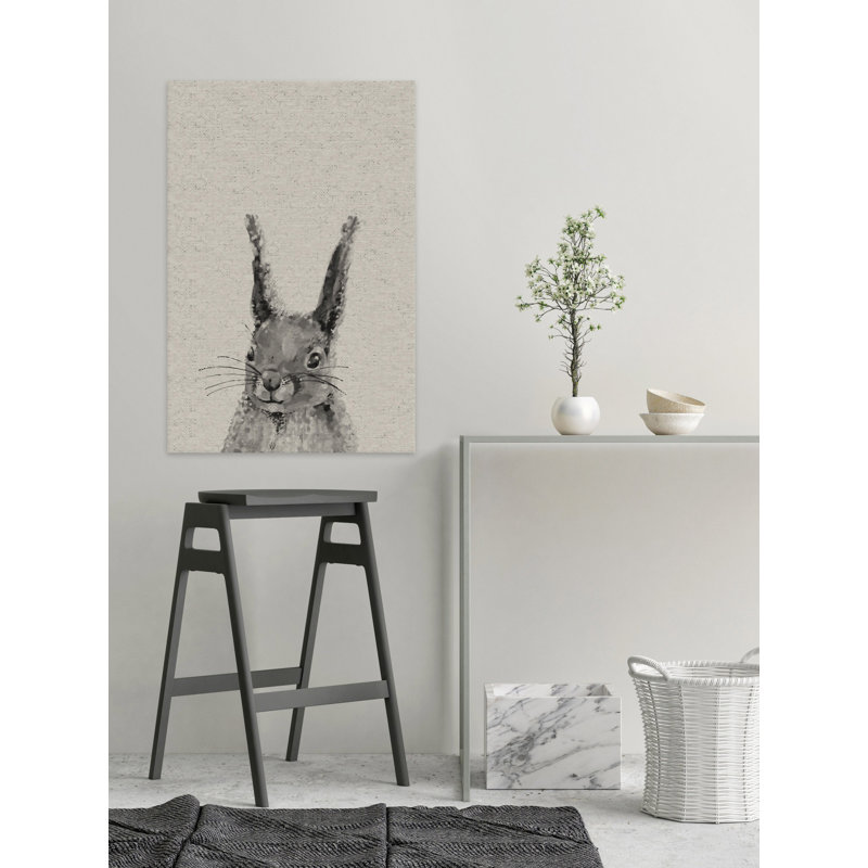 Colgan Rabbit, reproduction sur toile tendue, H 45 po x l 30 po x P 1,5 po