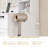  Vanity Set w/Cushioned Stool Makeup Table w/Adjustable Lighting Mode Brightness