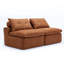 Canapé modulaire polyvalent avec tissu doux et plusieurs coussins pour la détente-650354336