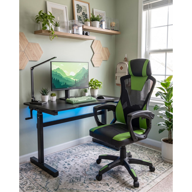 17 Stories Gaming Chair with Headrest
