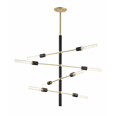 Christopher 8 - Light Metal Sputnik Chandelier