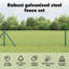 Vidaxl Fence With Posts PVC-Coated Steel-116797840-116797841