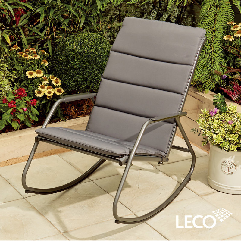 Bexlee Powder Coated Steel Outdoor Chair