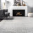 Zayan Moroccan Power Loom Performance Light Gray Rug-1478566661