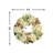 Hydrangea and Heather Wreath with Burlap Bows