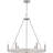6 - Light Dimmable Wagon Wheel Chandelier-71052768