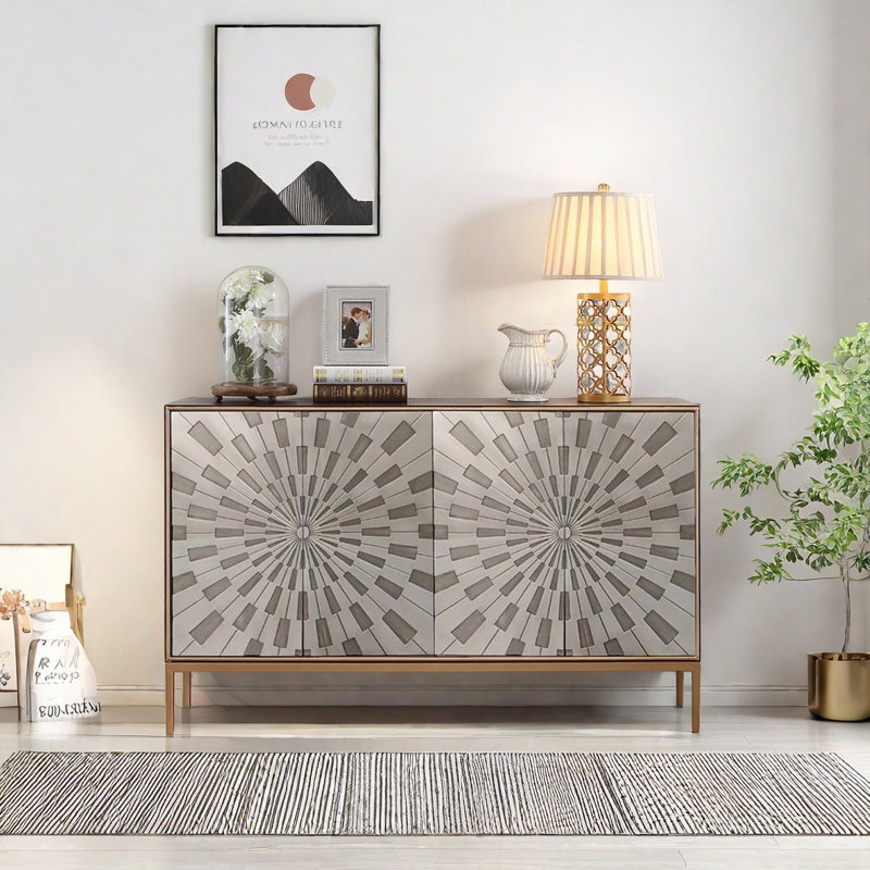 Buffet de luxe moderne et minimaliste