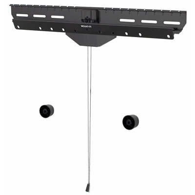 Mount-It! No Stud TV Wall Mount, Low-Profile Tilting Hanger Mount for No Drill Dry Wall Installation