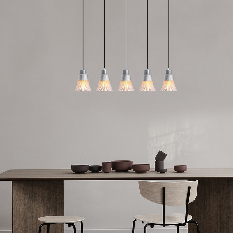 Southam 5 - Light Kitchen Island Pendant, Silver